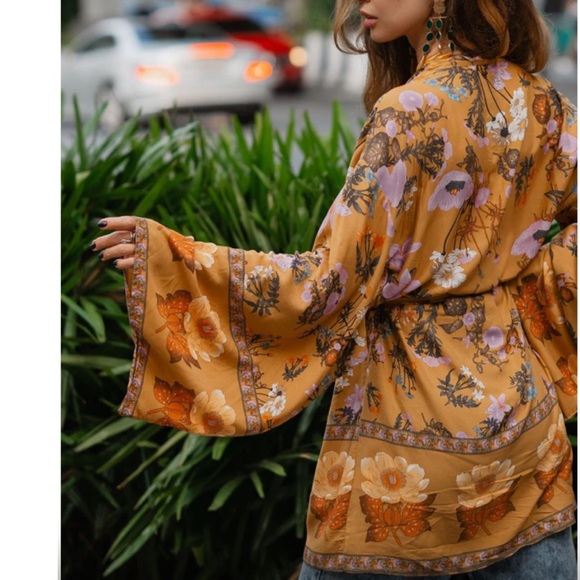 Last 1 New Bohemian Kimono Cardigan Wrap Jacket - Picture 4 of 17
